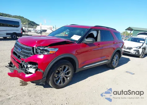 2020 Ford Explorer Xlt z USA, uszkodzony, nr VIN 1FMSK8DH9LGB81107